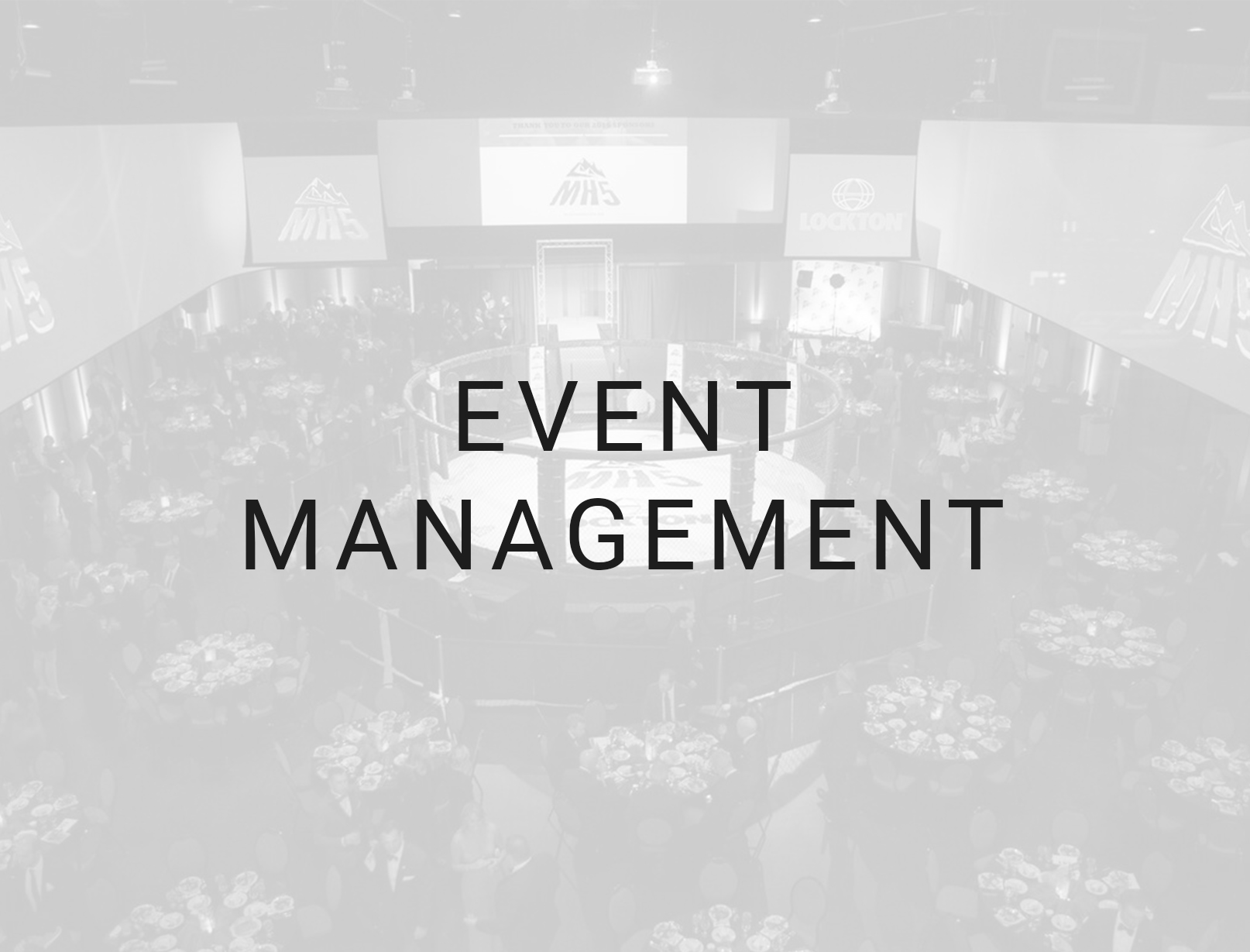 LaCome Events' Event Management